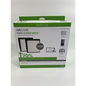NEW AIRCARE 1040 Super Wick Humidifiers Filter -2 Pack - 5D6700, D46720, 3D6100